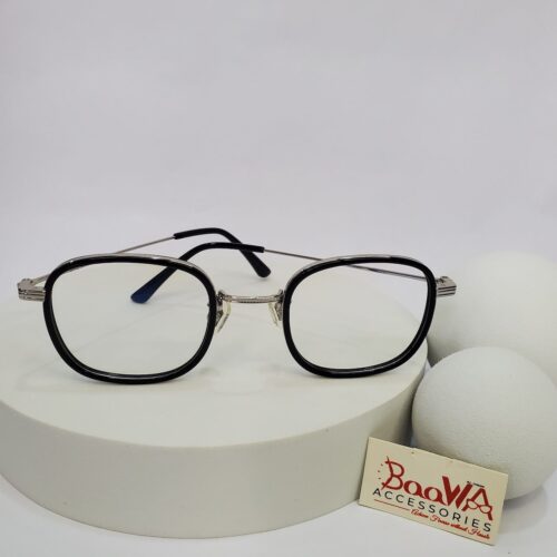 Designer Unisex Round Full-Rim Blue Light Blocking Glasses