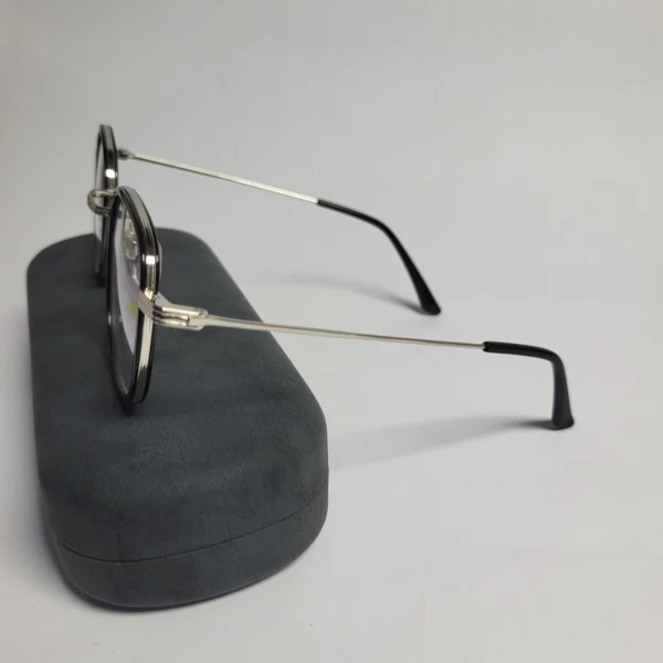 Designer Unisex Round Full-Rim Blue Light Blocking Glasses