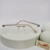 Designer Titanium Rimless Oval Women's Eyeglasses