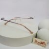 Designer Titanium Rimless Oval Women's Eyeglasses