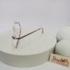 Designer Titanium Rimless Oval Women's Eyeglasses