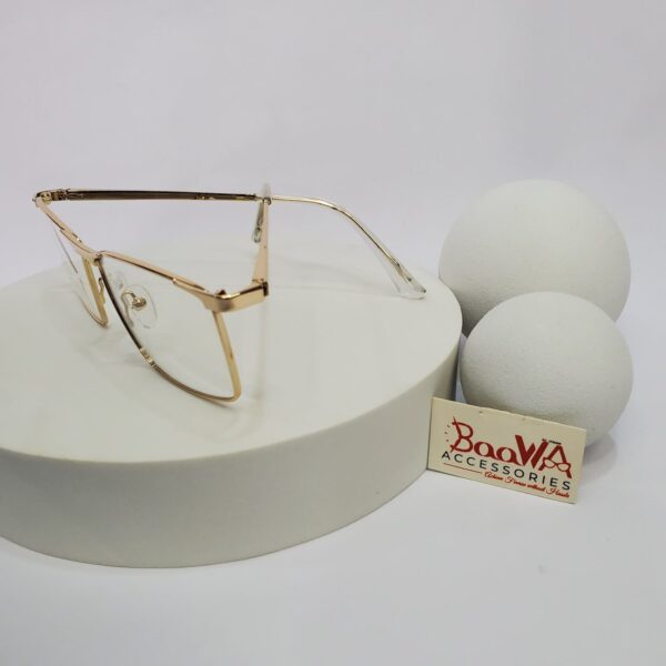 Designer Men's Rectangular Metal Blue Light Blocking Glasses