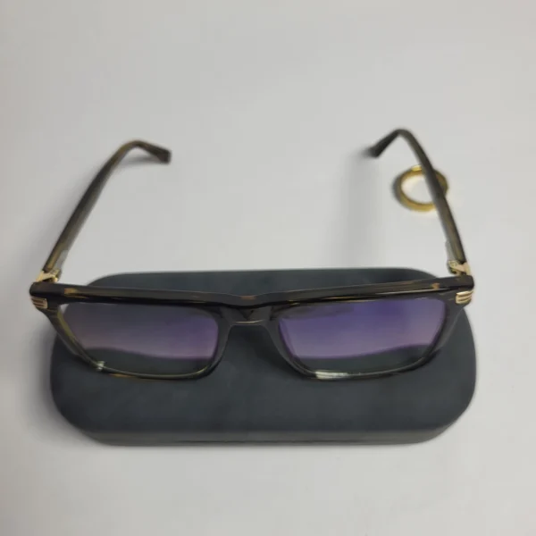 Designer Unisex Rectangle Blue Light Blocking Glasses