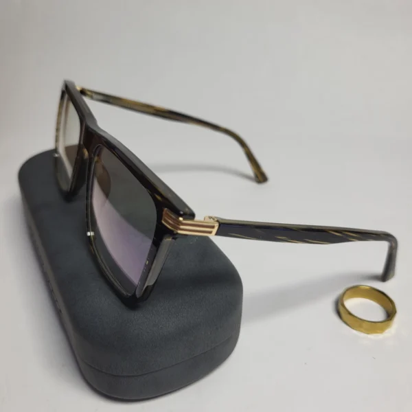 Designer Unisex Rectangle Blue Light Blocking Glasses