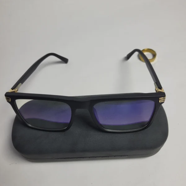 Designer Unisex Rectangle Blue Light Blocking Glasses