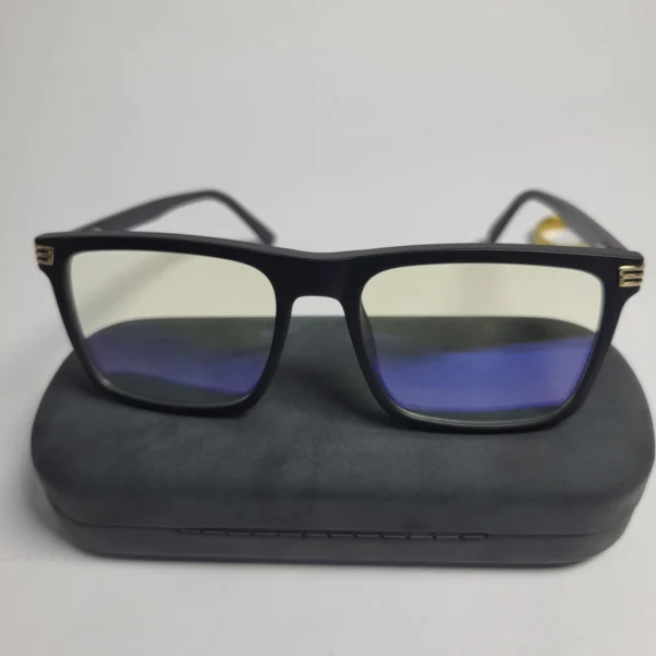 Designer Unisex Rectangle Blue Light Blocking Glasses