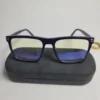 Designer Unisex Rectangle Blue Light Blocking Glasses