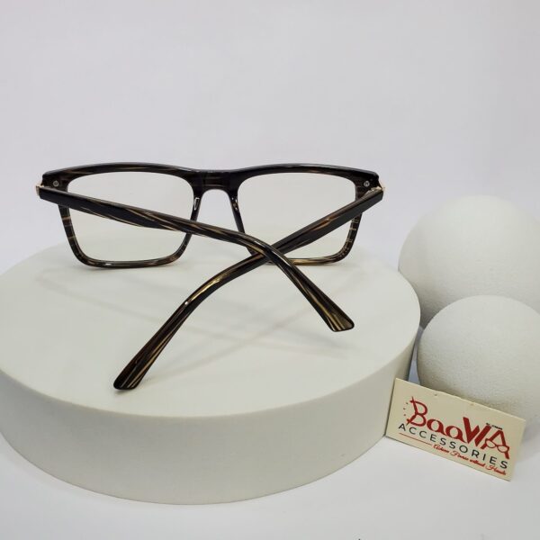 Designer Unisex Rectangle Blue Light Blocking Glasses