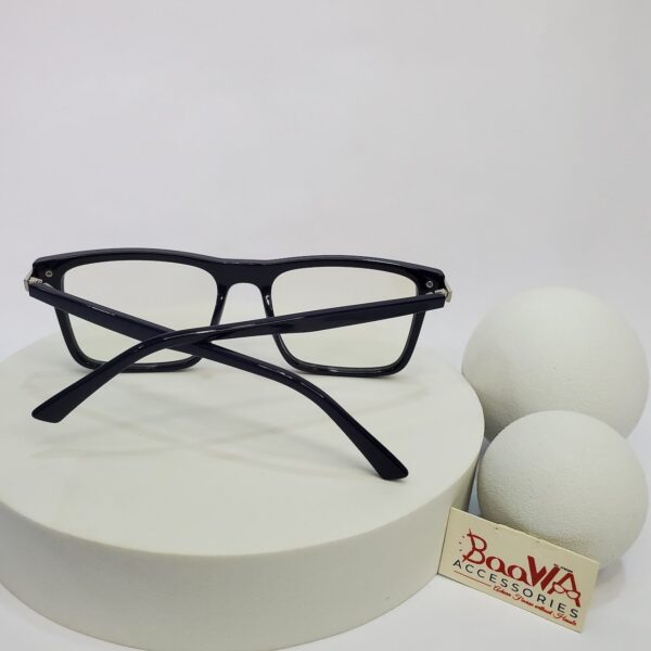 Designer Unisex Rectangle Blue Light Blocking Glasses