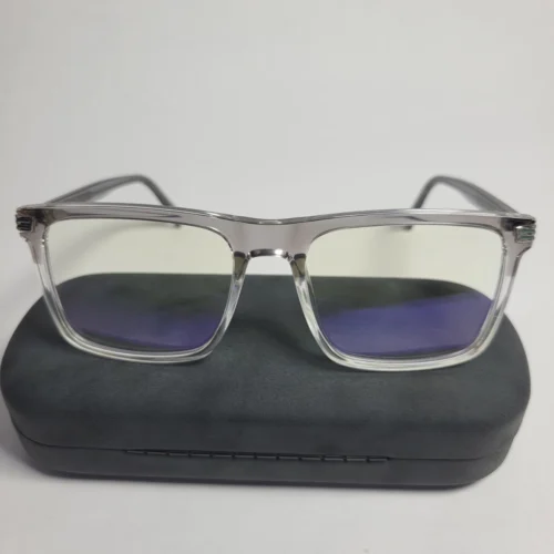 Designer Unisex Rectangle Blue Light Blocking Glasses