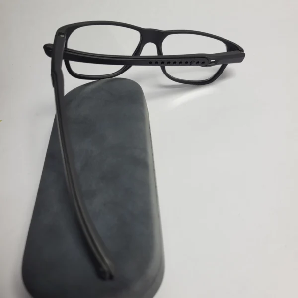 Designer CF8109 Black Square Full-Rim Eyeglasses