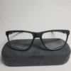 Designer CF8109 Black Square Full-Rim Eyeglasses