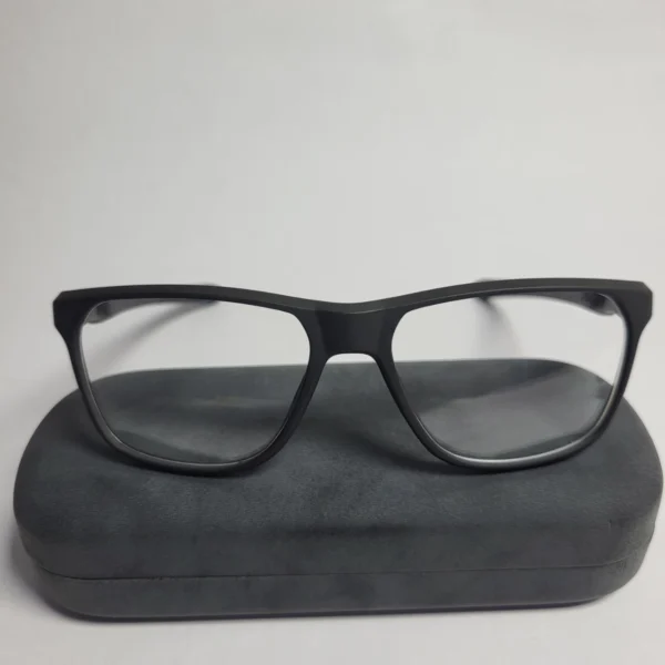 Designer CF8109 Black Square Full-Rim Eyeglasses