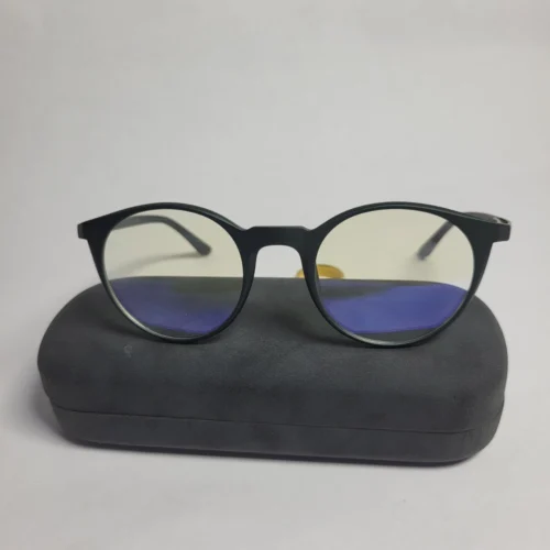 Designer 93560 Unisex Round Blue Light Blocking Glasses