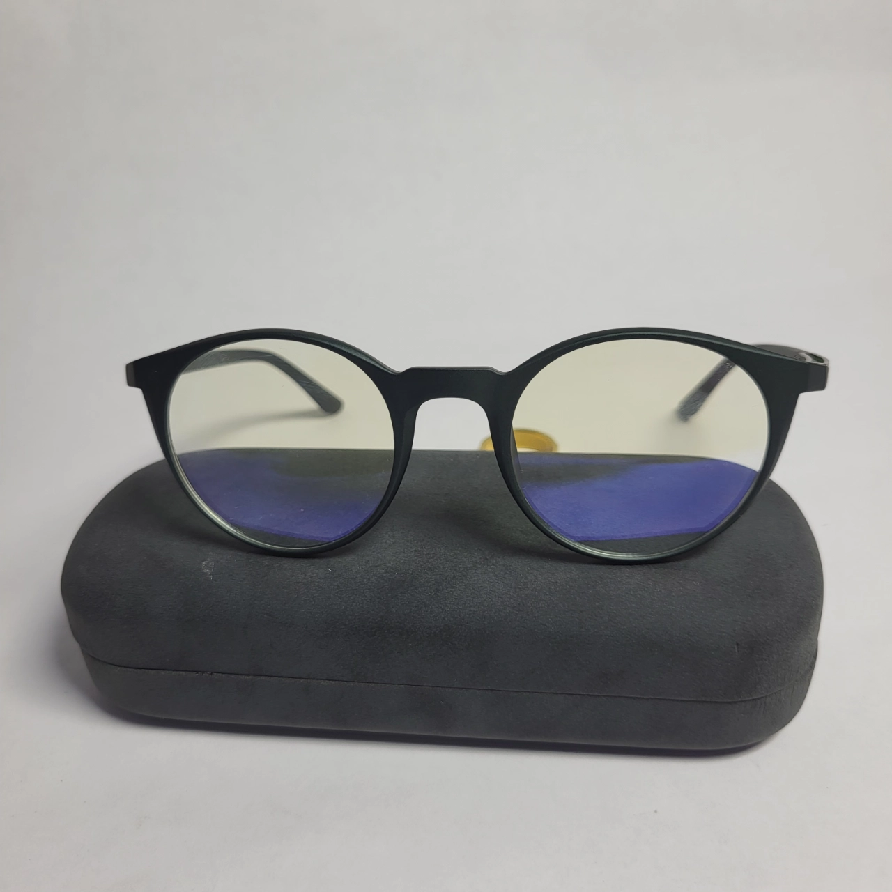 Designer 93560 Unisex Round Blue Light Blocking Glasses
