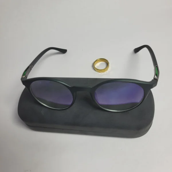 Designer 93560 Unisex Round Blue Light Blocking Glasses