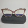 Designer 32070 Women's TR90 Cat-Eye Blue Light Blocking Glasses