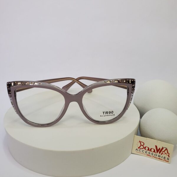 Designer 32070 Women's TR90 Cat-Eye Blue Light Blocking Glasses