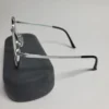 Designer Titanium IP 8818 Unisex Round Geometric Glasses