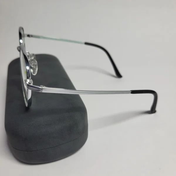 Designer Titanium IP 8818 Unisex Round Geometric Glasses