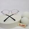 Designer Titanium IP 8818 Unisex Round Geometric Glasses