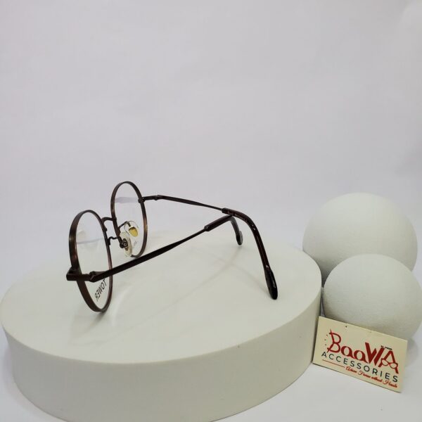 Designer Tower Round Titanium Eyeglasses
