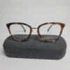 Designer EM2031 Women's Tortoise Cat-Eye Full-Rim Glasses