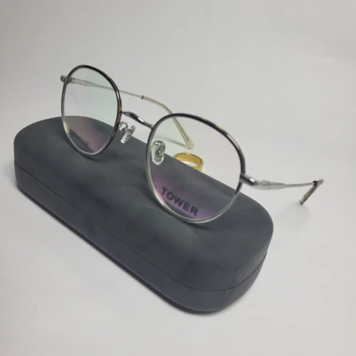 Tower 142 Titanium Round Prescription Glasses