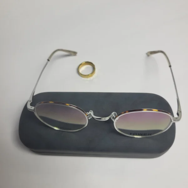 Tower 142 Titanium Round Prescription Glasses