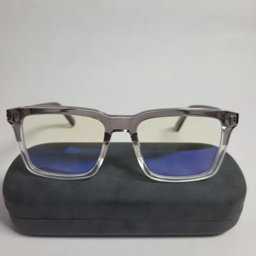Designer Unisex Square Blue Light Blocking Glasses