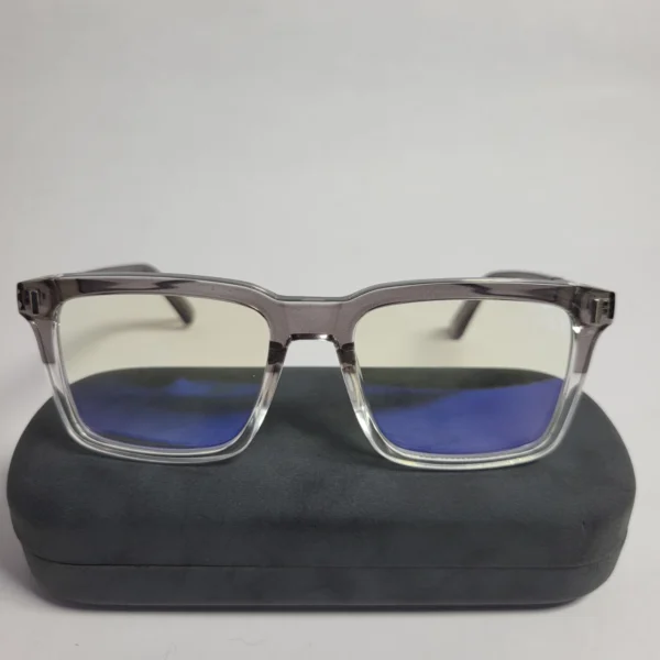 Designer Unisex Square Blue Light Blocking Glasses