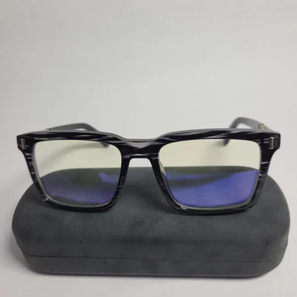 Designer Unisex Square Blue Light Blocking Glasses