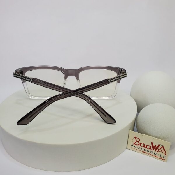 Designer Unisex Square Blue Light Blocking Glasses