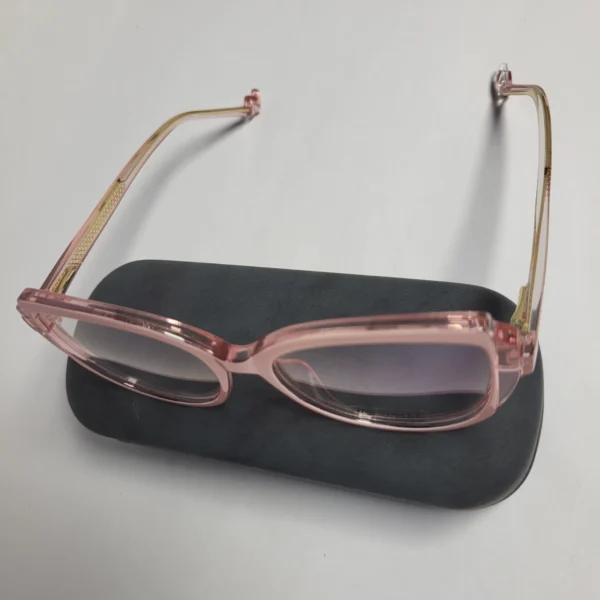 Designer 82067 Pink Cat-Eye Blue Light Blocking Glasses