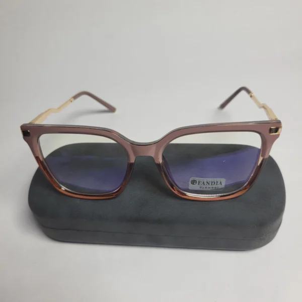 Designer 81536 Unisex Fashion Cat-Eye Rectangle Eyeglasses