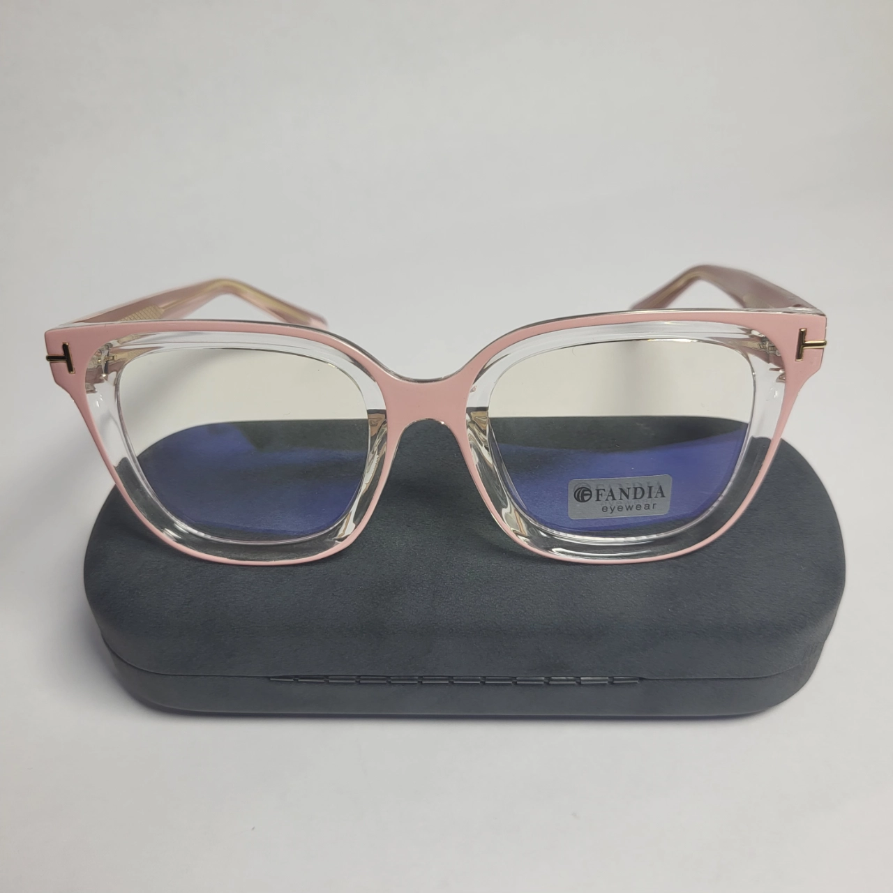 Designer Fandia 82265 Women's Cat-Eye Blue Light Blocking Glasses