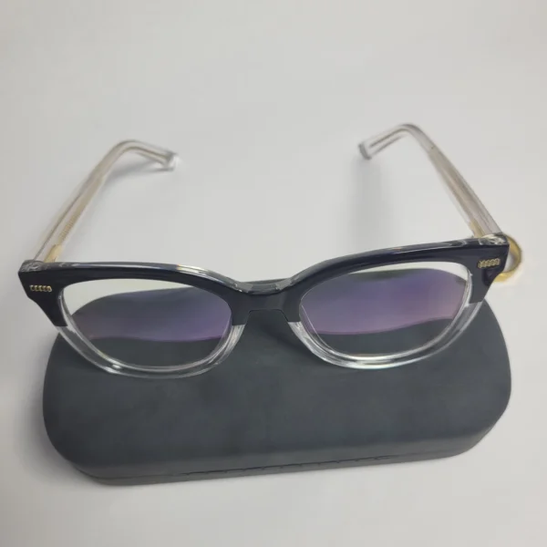 Designer Two-Tone Cat-Eye Blue Light Blocking Glasses 82031