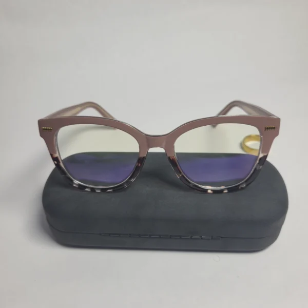 Designer Two-Tone Cat-Eye Blue Light Blocking Glasses 82031