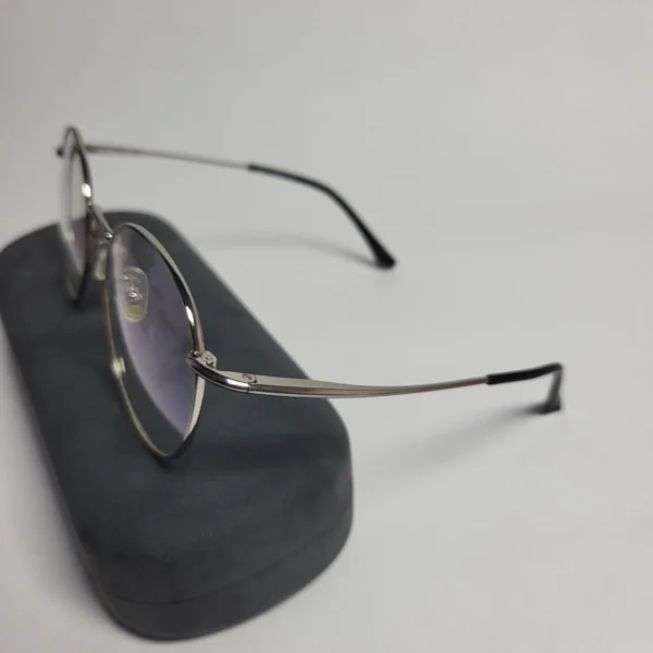 Designer Y1208 Unisex Oval Metal Blue Light Blocking Glasses