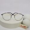Designer Y1208 Unisex Oval Metal Blue Light Blocking Glasses