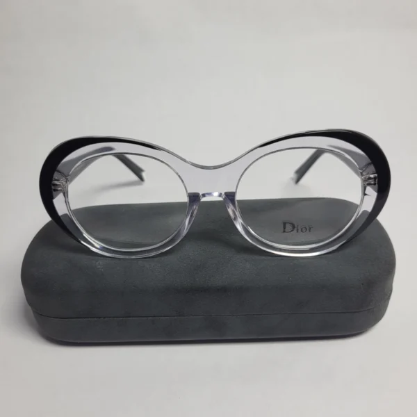 Dior CH3231 Women's Cat-Eye Orange Acetate Full-Rim Glasses