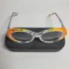 Dior CH3231 Women's Cat-Eye Orange Acetate Full-Rim Glasses
