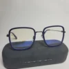 Gucci GG0591 Black Gold Geometric Blue Light Blocking Glasses