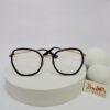 Gucci GG0591 Black Gold Geometric Blue Light Blocking Glasses