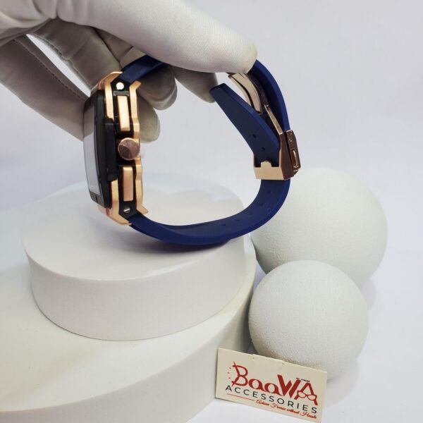 Hublot S1194 Men's Gold Square Chronograph Date Watch