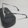 Hugo Boss CH 6030 Semi-Rimless Rectangle Metal Eyeglasses