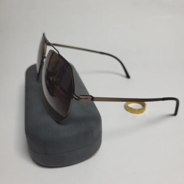 Ic! Berlin B82/B99 Unisex Aviator Gold Metal Frame Sunglasses