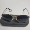 Ic! Berlin B82/B99 Unisex Aviator Gold Metal Frame Sunglasses