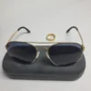Ic! Berlin B82/B99 Unisex Aviator Gold Metal Frame Sunglasses