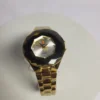 Lookworld Y008G Gold Faceted Quartz Water Resistant Unisex Watch